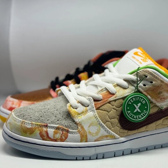 Nike SB Dunk Low Pro Street Hawker Jason Deng Shoes CV1628-800 Men’s - Picture 7 of 7